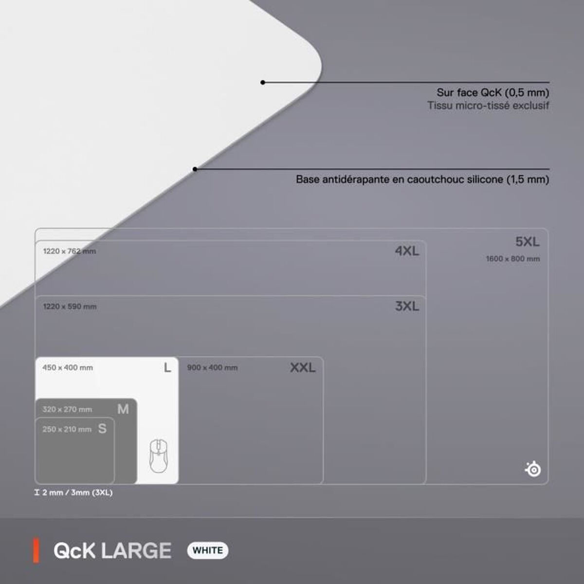 Mouse Mat SteelSeries White