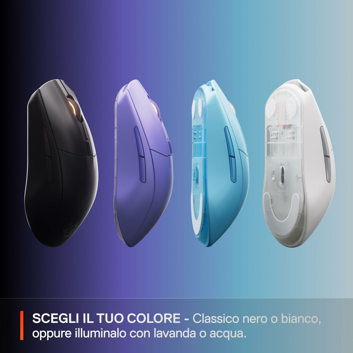 Mouse SteelSeries 62526 Water 18000 dpi