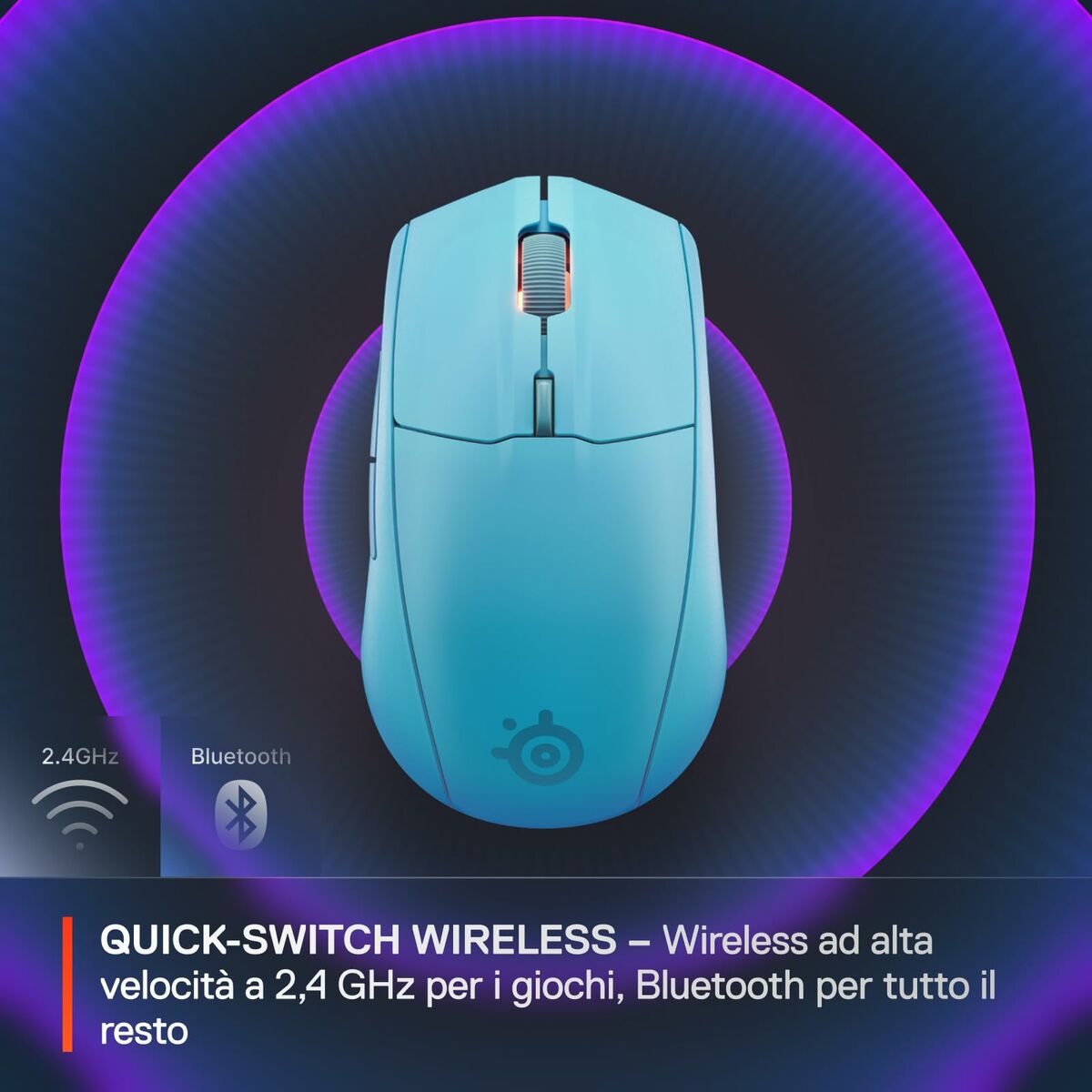 Mouse SteelSeries 62526 Water 18000 dpi