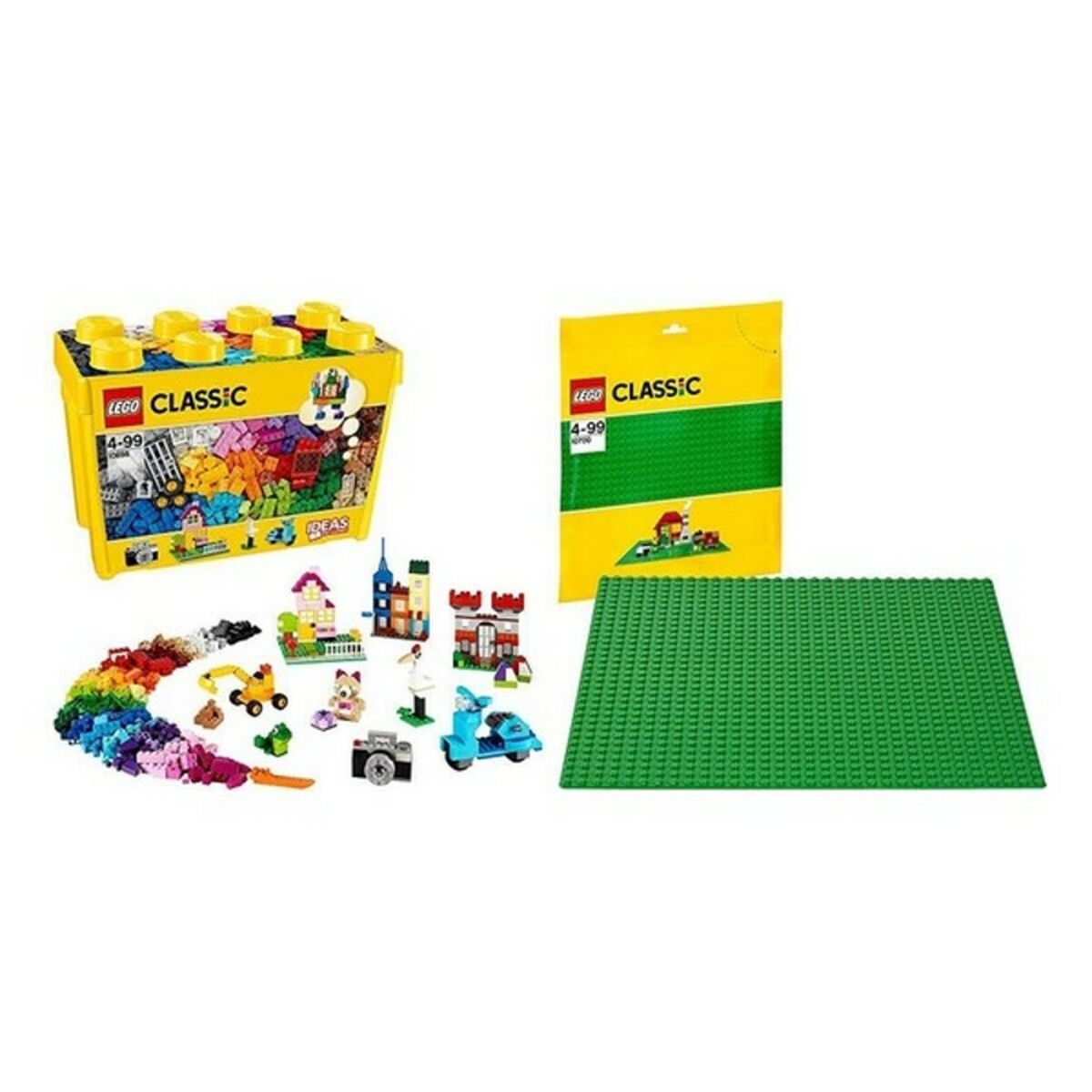 Construction set Brick Box Lego Classic 10698 Deluxe Creative Brick Box Multicolour (790 pcs) Construction set Brick Box Lego Classic 10698 Deluxe Creative Brick Box Multicolour (790 pcs)
