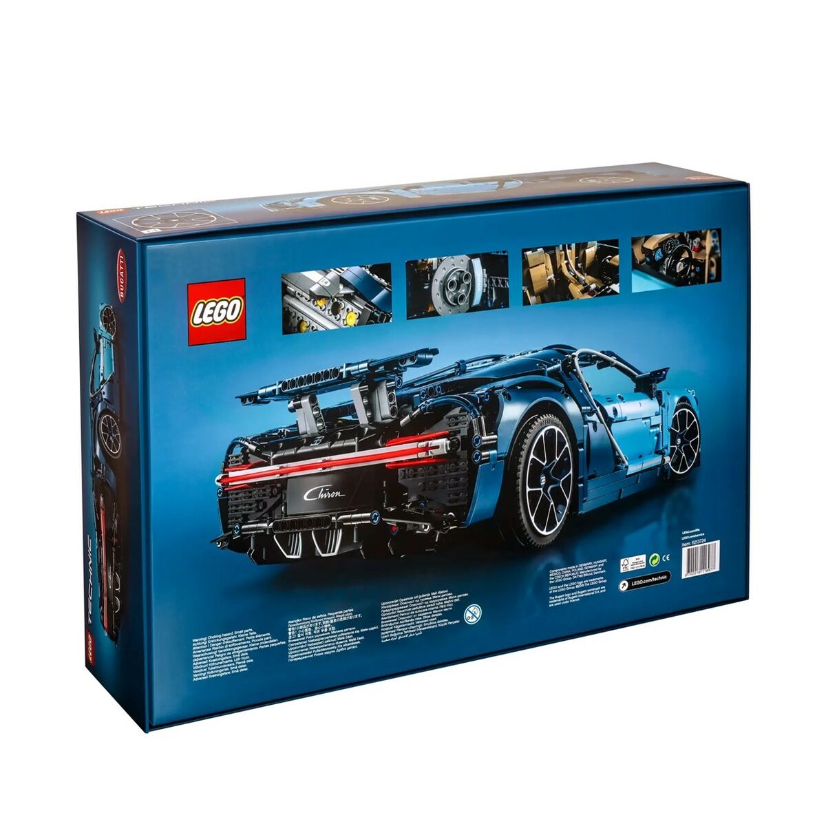 Playset Lego Technic: Bugatti Chiron 42083 3599 Pieces 32 x 14 x 56 cm