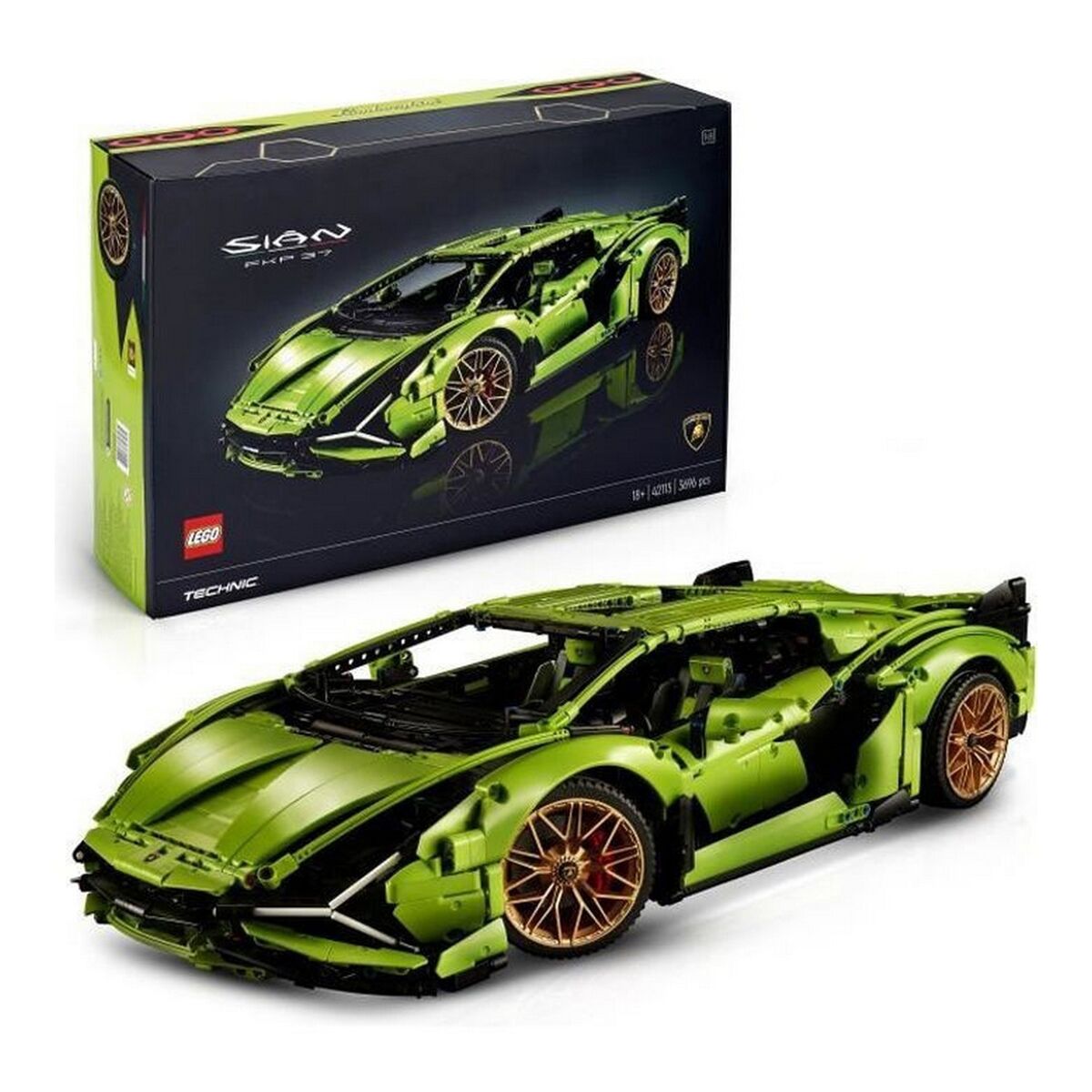 Construction set   Lego Lamborghini Sin FKP 37         Multicolour Construction set   Lego Lamborghini Sin FKP 37         Multicolour