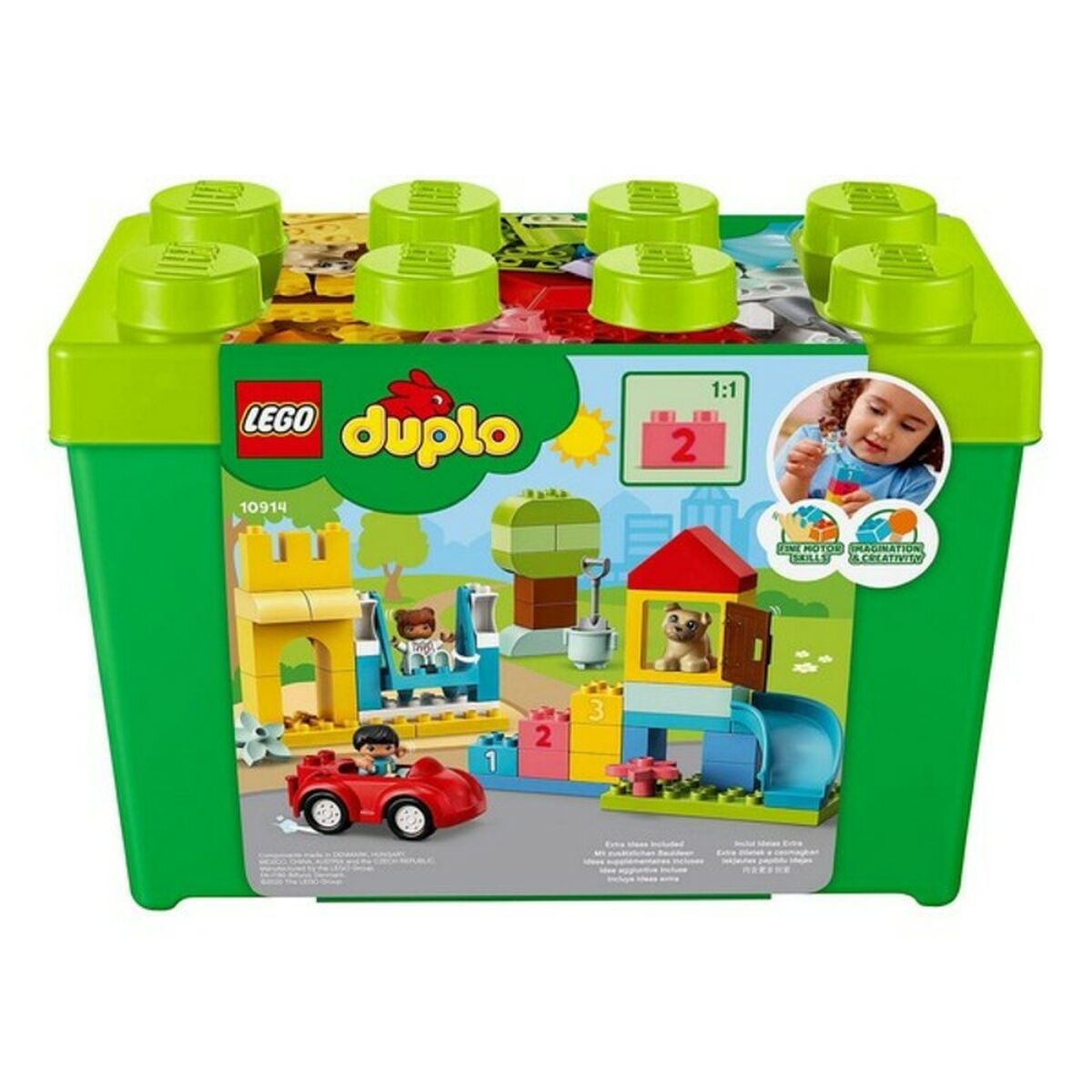 Construction set Duplo Deluxe Brick Box Lego Duplo 10941 Deluxe (85 pcs)
