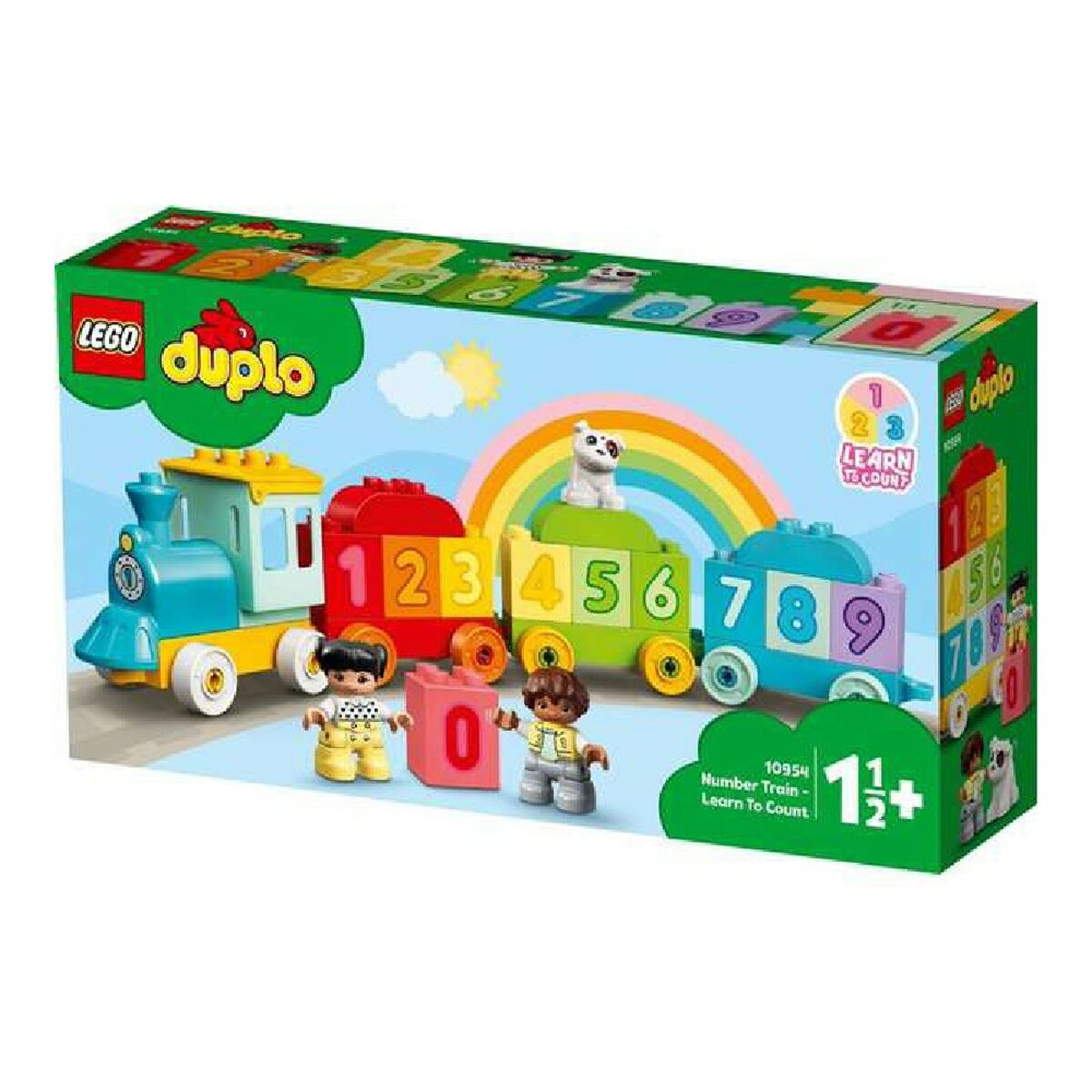 Construction set Duplo Number Train Lego 10954 Multicolour 23 Pieces (23 pcs)