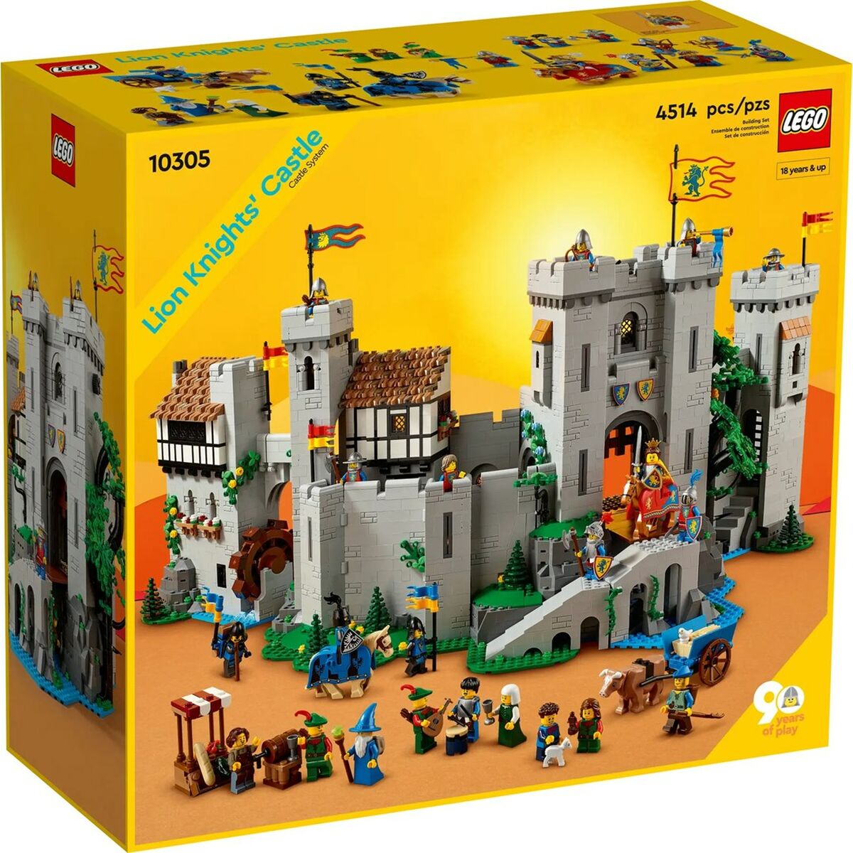 Construction set Lego ICONS 10305 Lion Knights’ Castle 4514 Pieces