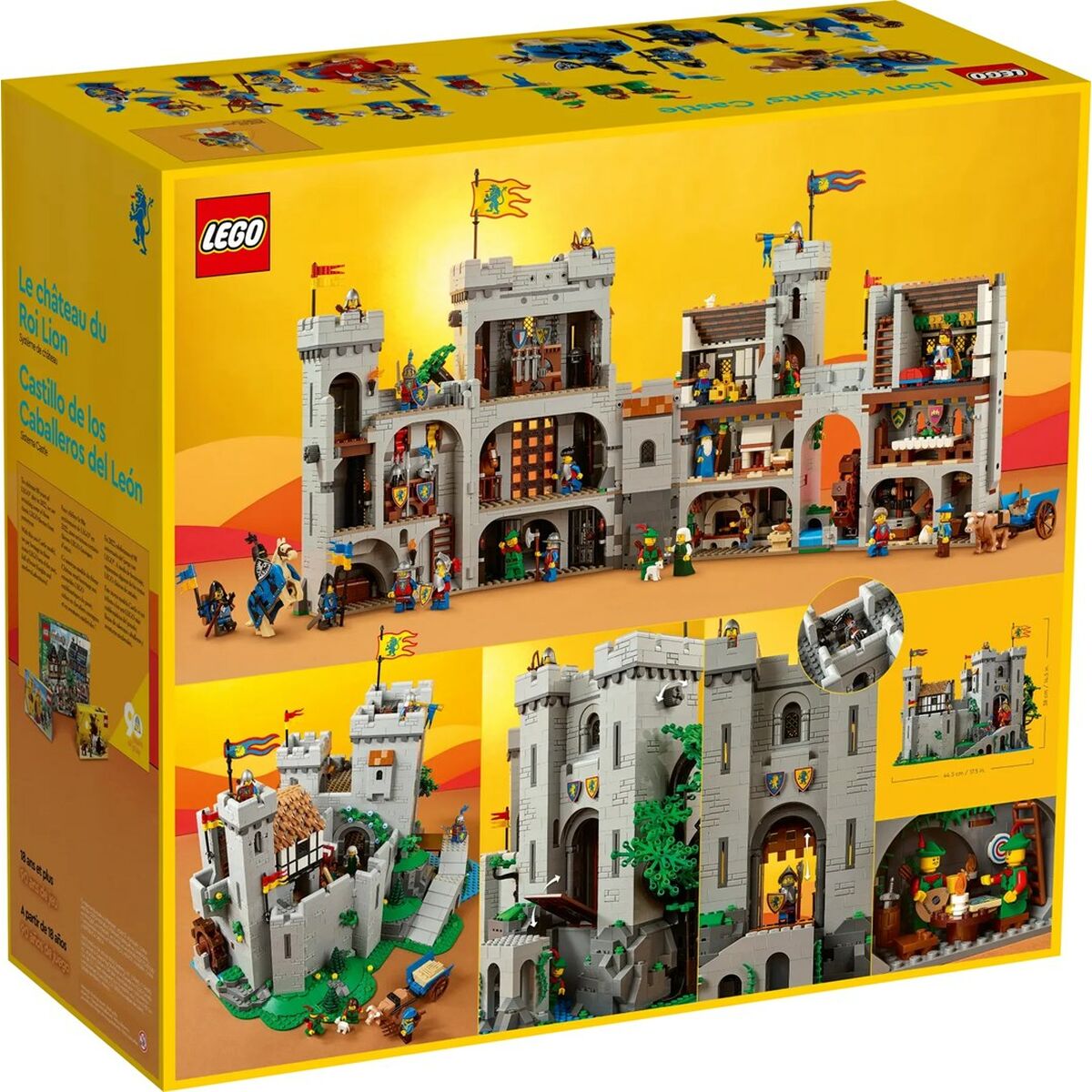 Construction set Lego ICONS 10305 Lion Knights’ Castle 4514 Pieces