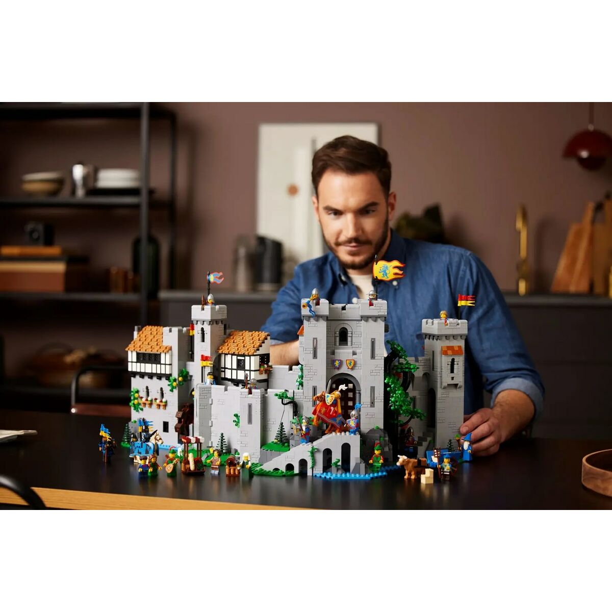 Construction set Lego ICONS 10305 Lion Knights’ Castle 4514 Pieces