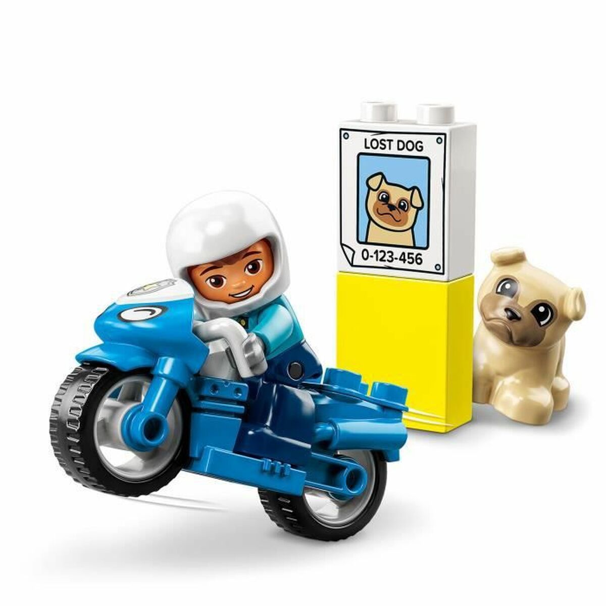 Construction set Lego 10967 DUPLO The Police Motorcycle Multicolour