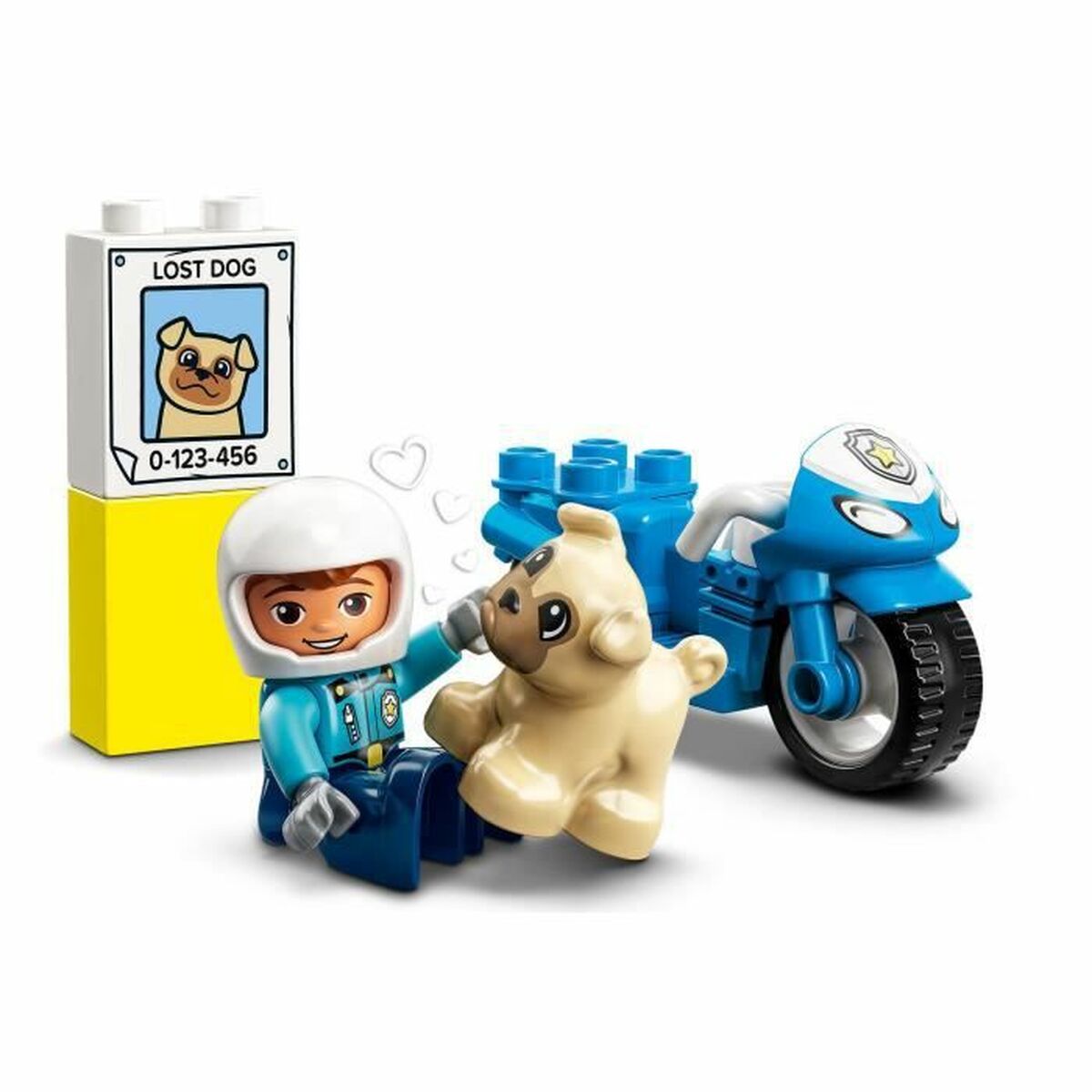 Construction set Lego 10967 DUPLO The Police Motorcycle Multicolour