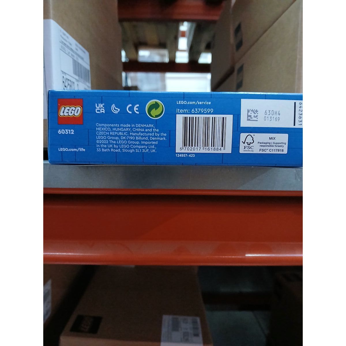 Construction set Lego 60312 Police Car 60312 Multicolour 94 Pieces (94 pcs)