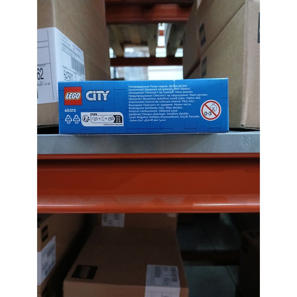 Construction set Lego 60312 Police Car 60312 Multicolour 94 Pieces (94 pcs)