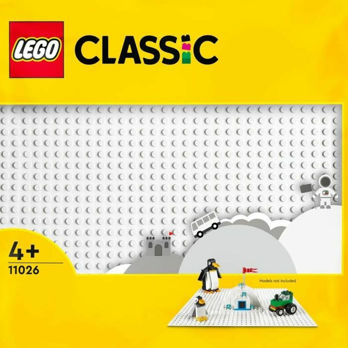 Stand Lego 11026 Classic The White Building Plate White Stand Lego 11026 Classic The White Building Plate White