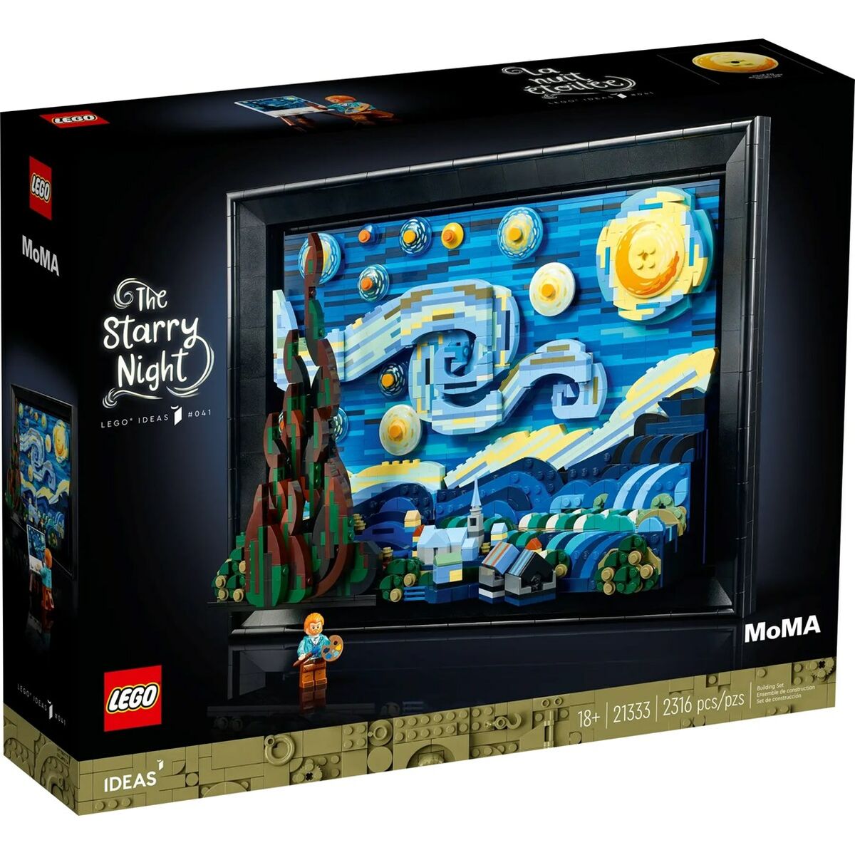 Construction set   Lego The Starry Night – Vincent Van Gogh 21333         2316 Pieces