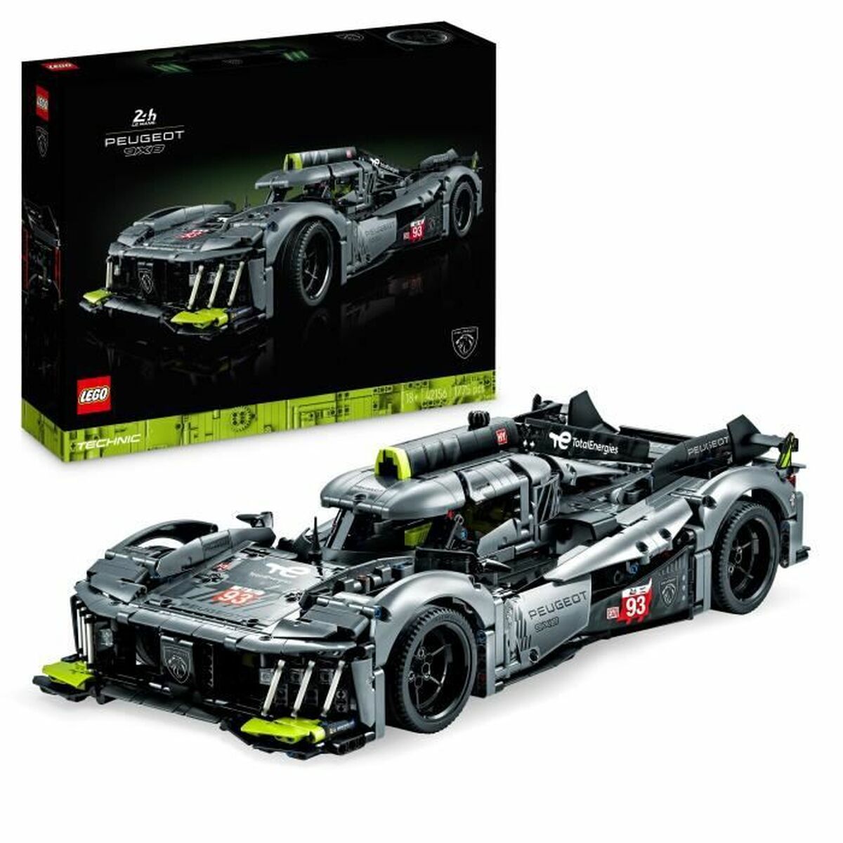 Construction set Lego Technic 42156 Peugeot 9×8 24h Le Mans Hybrid Hypercar