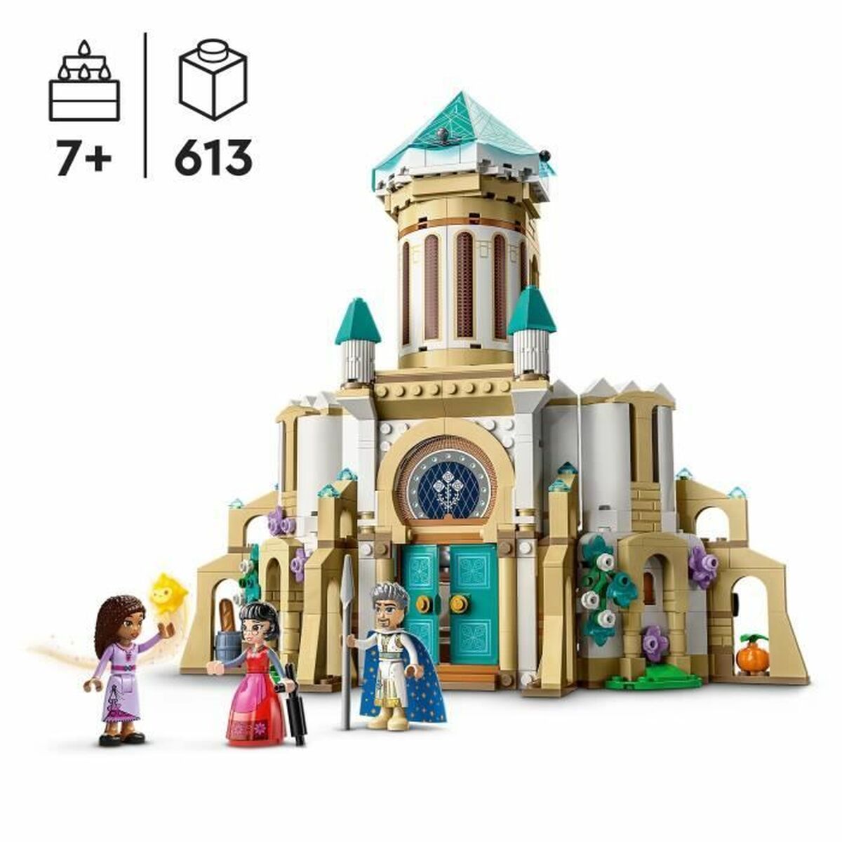 Construction set Lego Disney Wish 43224 King Magnifico’s Castle 613 Pieces