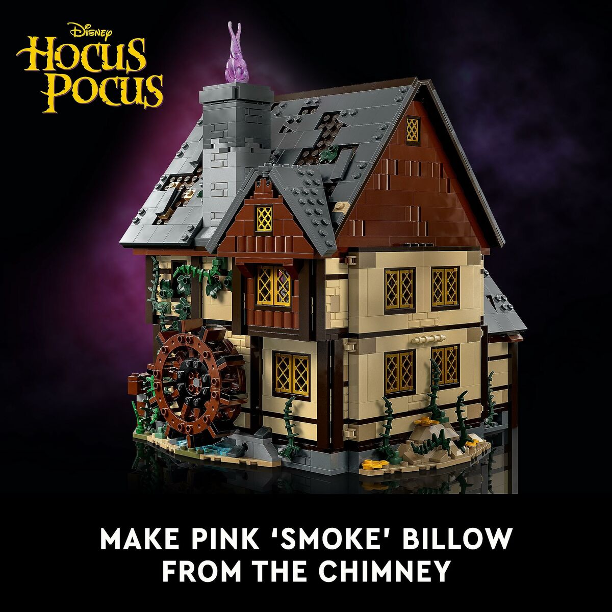Construction set Lego Disney Hocus Pocus – Sanderson Sisters’ Cottage 21341 2316 Pieces