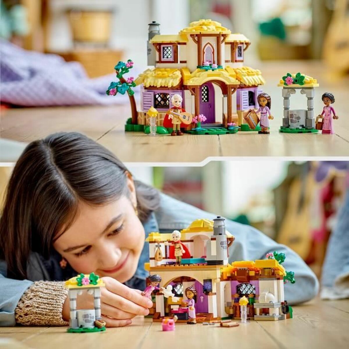 Construction set Lego isney Wish 43231 Asha’s Cottage Multicolour