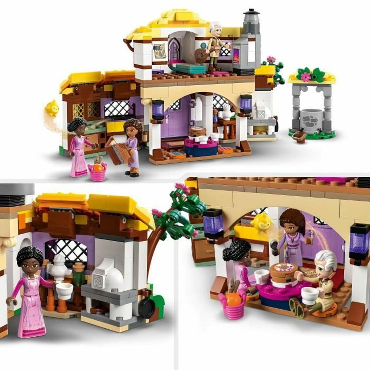 Construction set Lego isney Wish 43231 Asha’s Cottage Multicolour