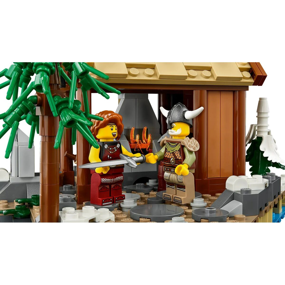 Construction set Lego PUEBLO VIKINGO 2103 Piezas