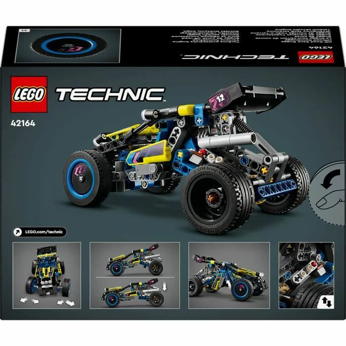 Construction set Lego 42164 Off-Road Racing Buggy Multicolour