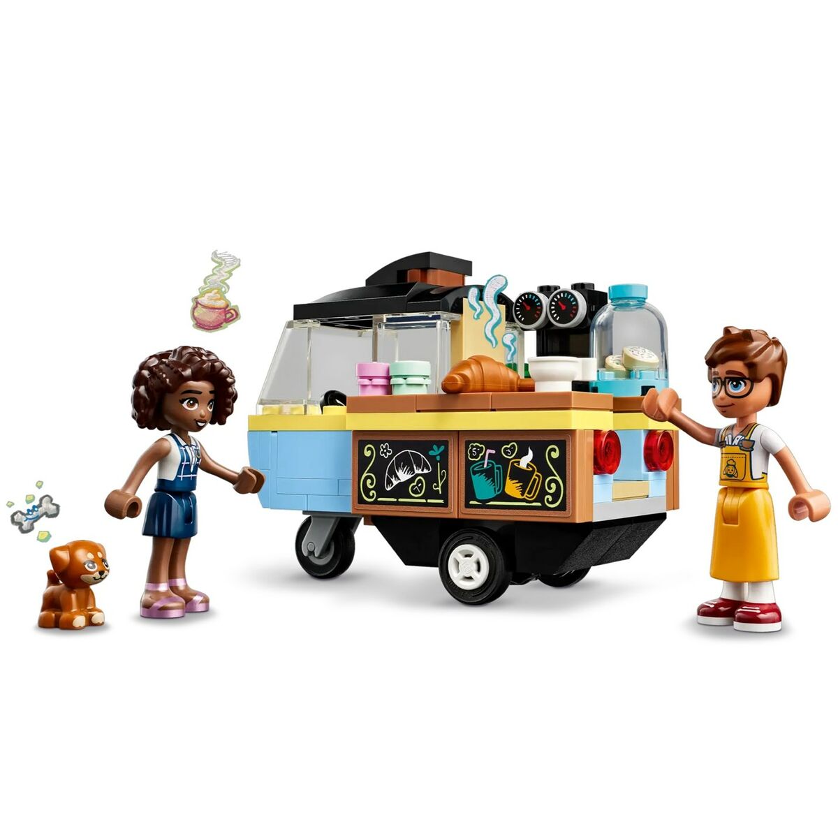 Construction set Lego Carro de Comida de Panadera Mvil Multicolour 125 Pieces