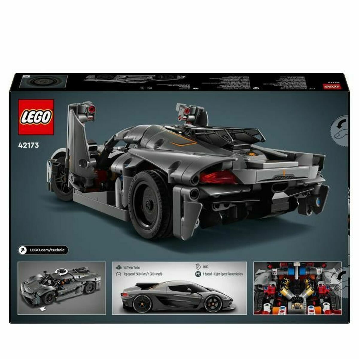 Construction set Lego Koenigsegg Jesko Absolut Multicolour