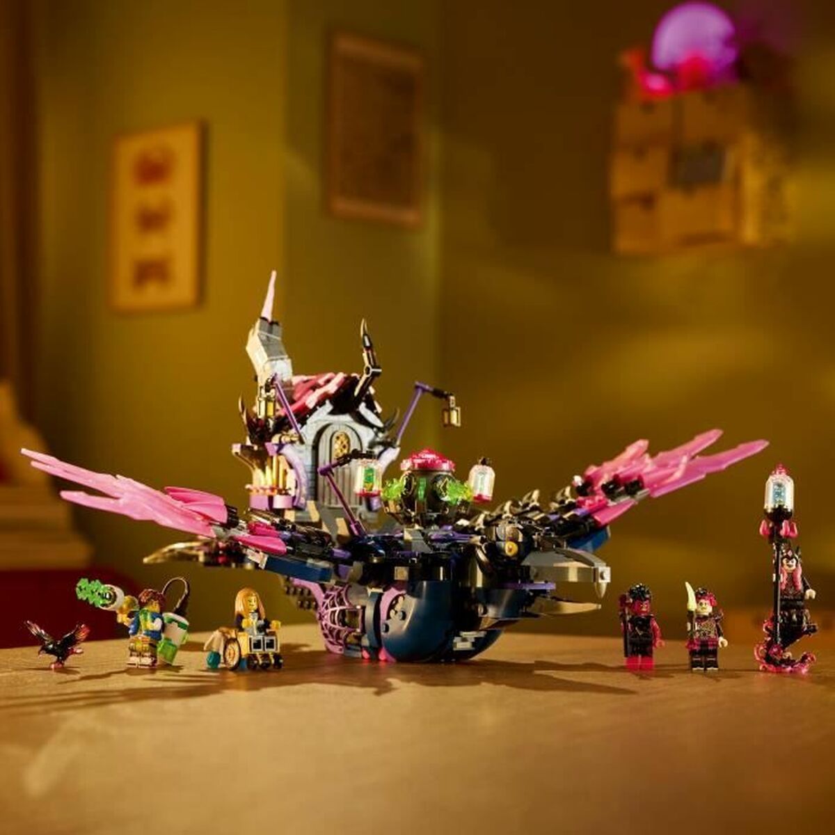 Construction set Lego Nightmare Witch’s Midnight Raven Multicolour