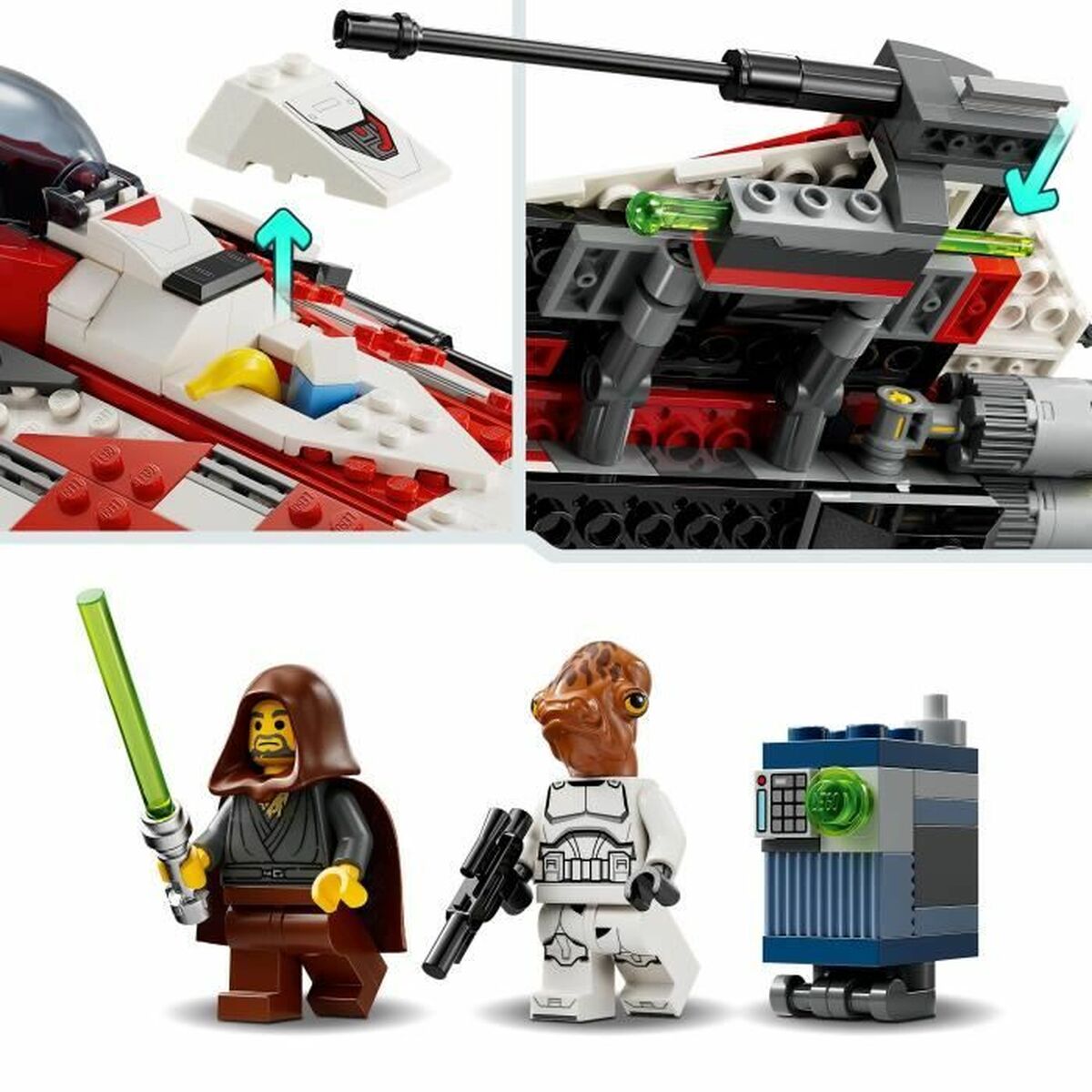 Construction set Lego Jedi Bob’s Starfighter Multicolour