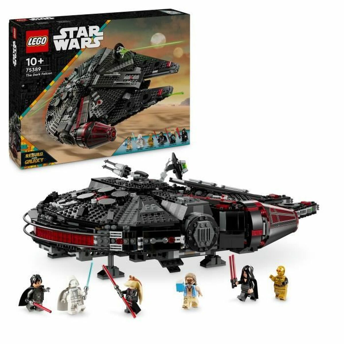 Construction set Lego Star Wars 75389 Black Falcon Multicolour 1579 Pieces Construction set Lego Star Wars 75389 Black Falcon Multicolour 1579 Pieces