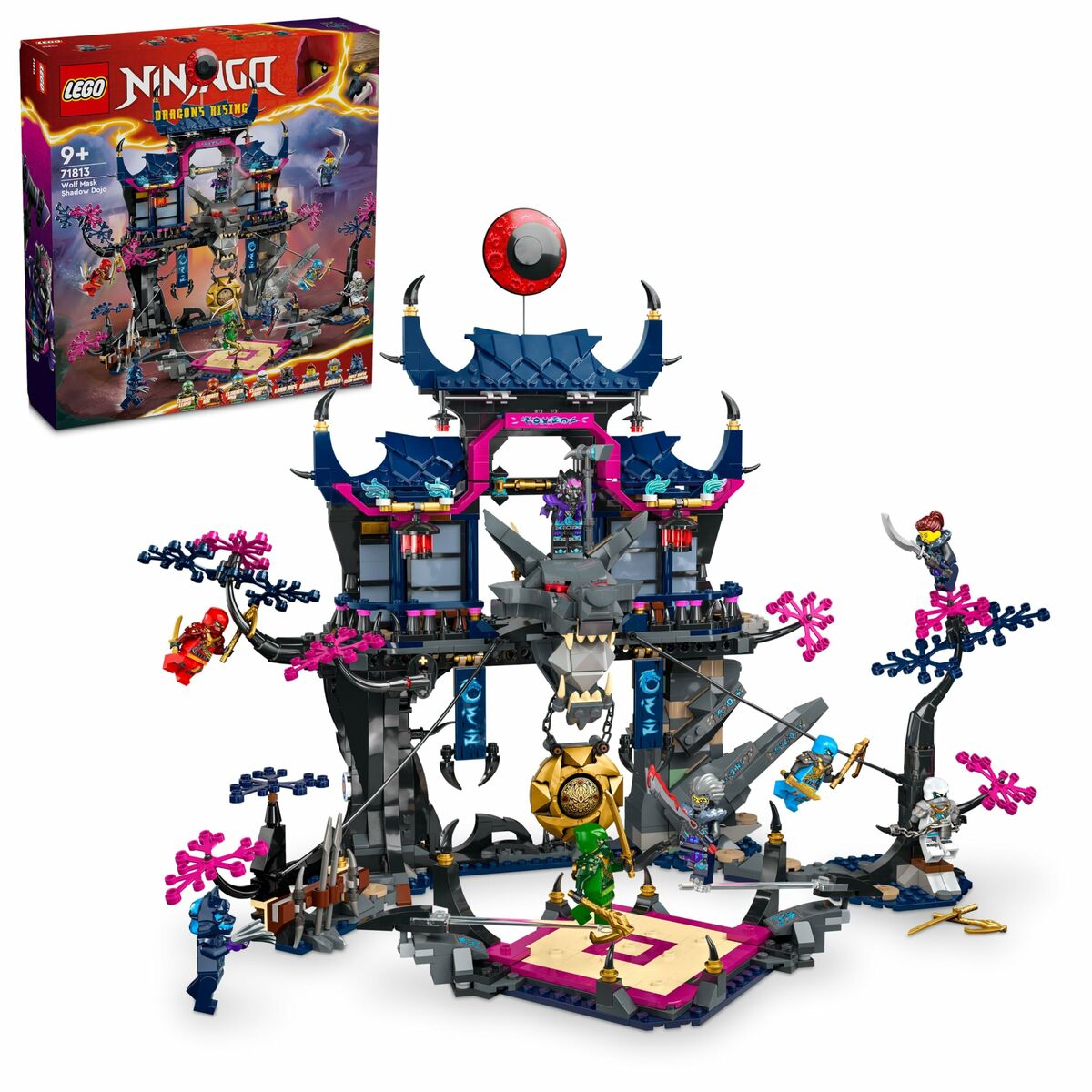 Construction set Lego Mscara de Lobo Sombro Dojo