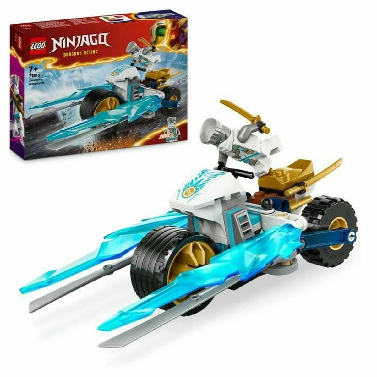 Construction set Lego Ninjago 71816 Zane’s Motorcycle Multicolour 84 Pieces