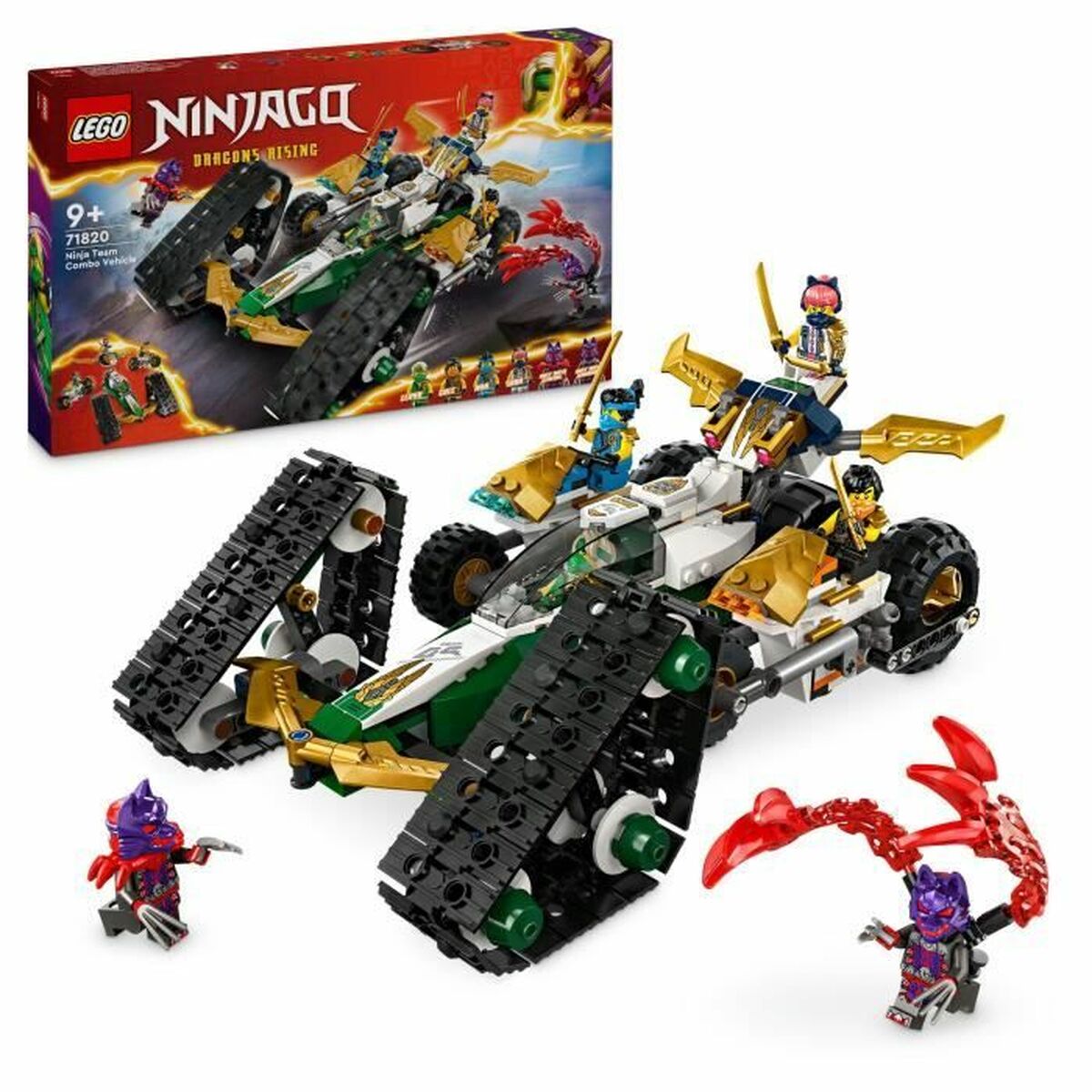 Construction set Lego Ninja Team Combo Vehicle Multicolour 576 Pieces Construction set Lego Ninja Team Combo Vehicle Multicolour 576 Pieces