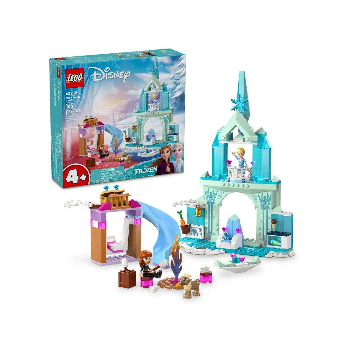 Playset Lego 43238 Elsas Frozen Castle