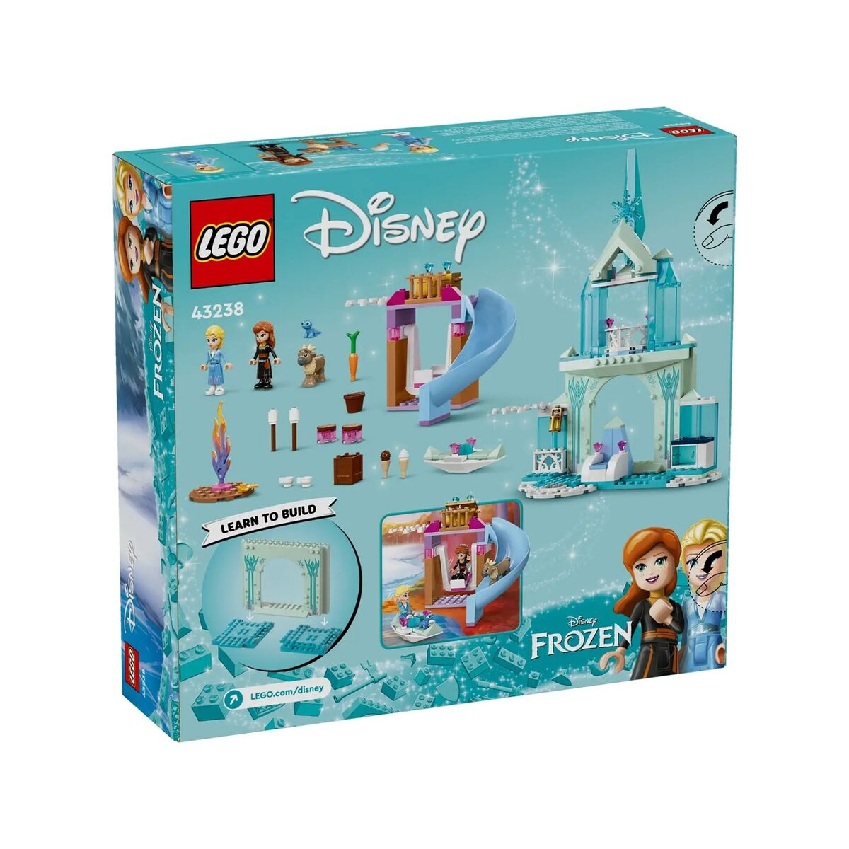 Playset Lego 43238 Elsas Frozen Castle