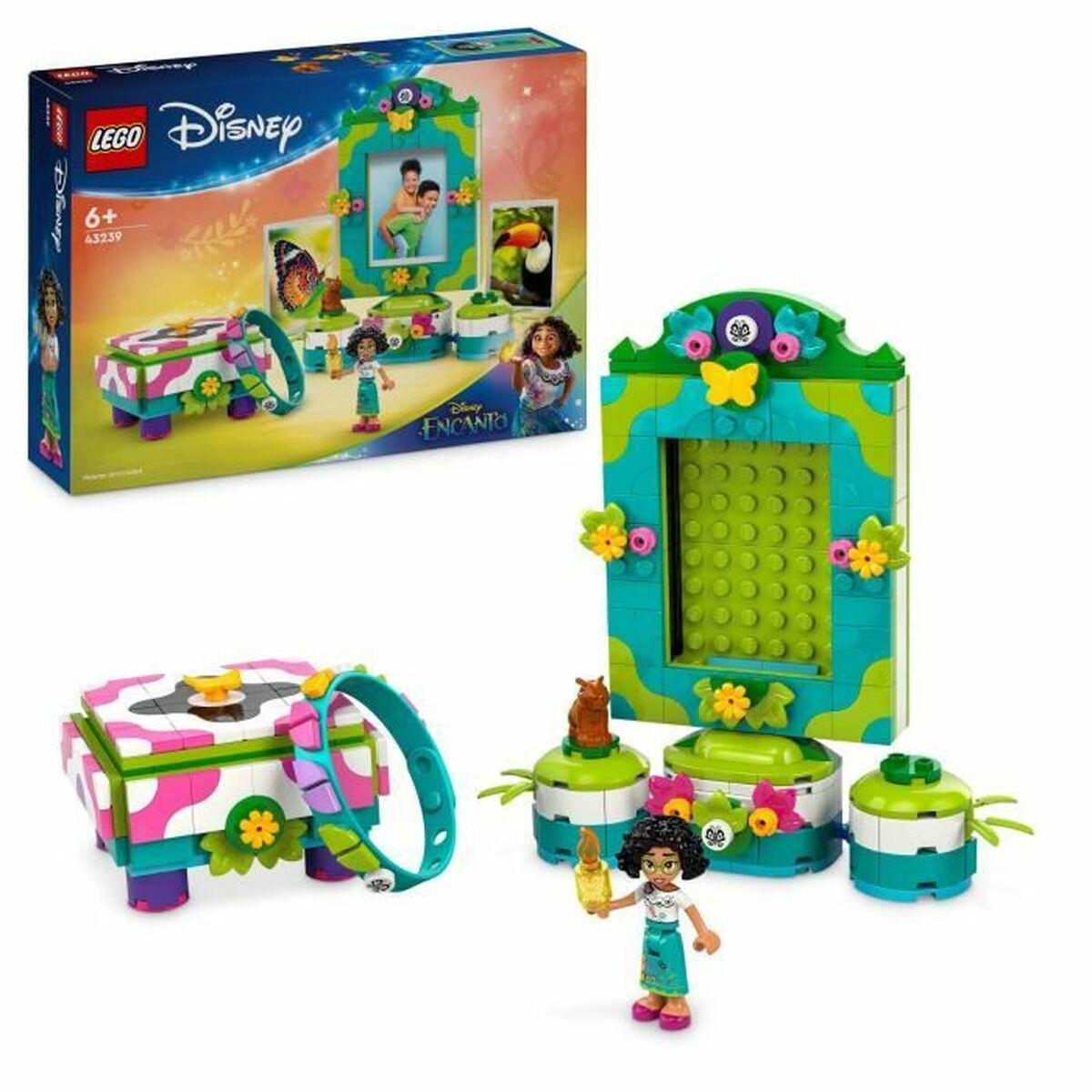 Construction set Lego Disney Encanto 43239 Mirabel’s Photo Frame and Jewelry Box Multicolour