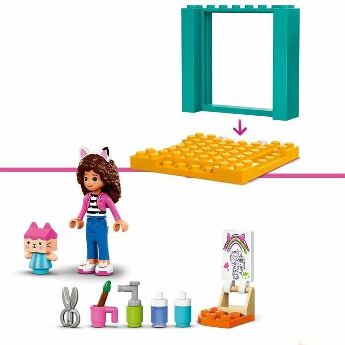 Construction set Lego Gabby’s Magical Dollhouse Multicolour
