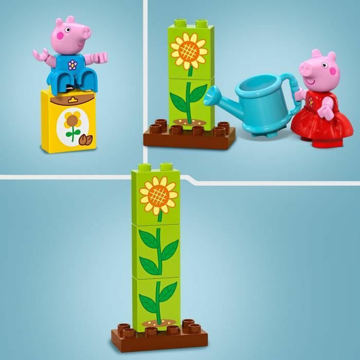 Construction set Lego Peppa Pig’s Garden and Treehouse Multicolour
