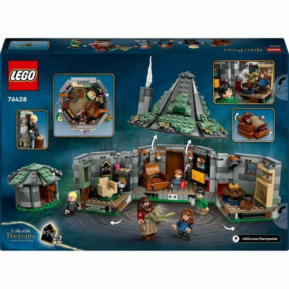Construction set Lego Harry Potter 76428 Hagrid’s Cabin: An Unexpected Visit Multicolour