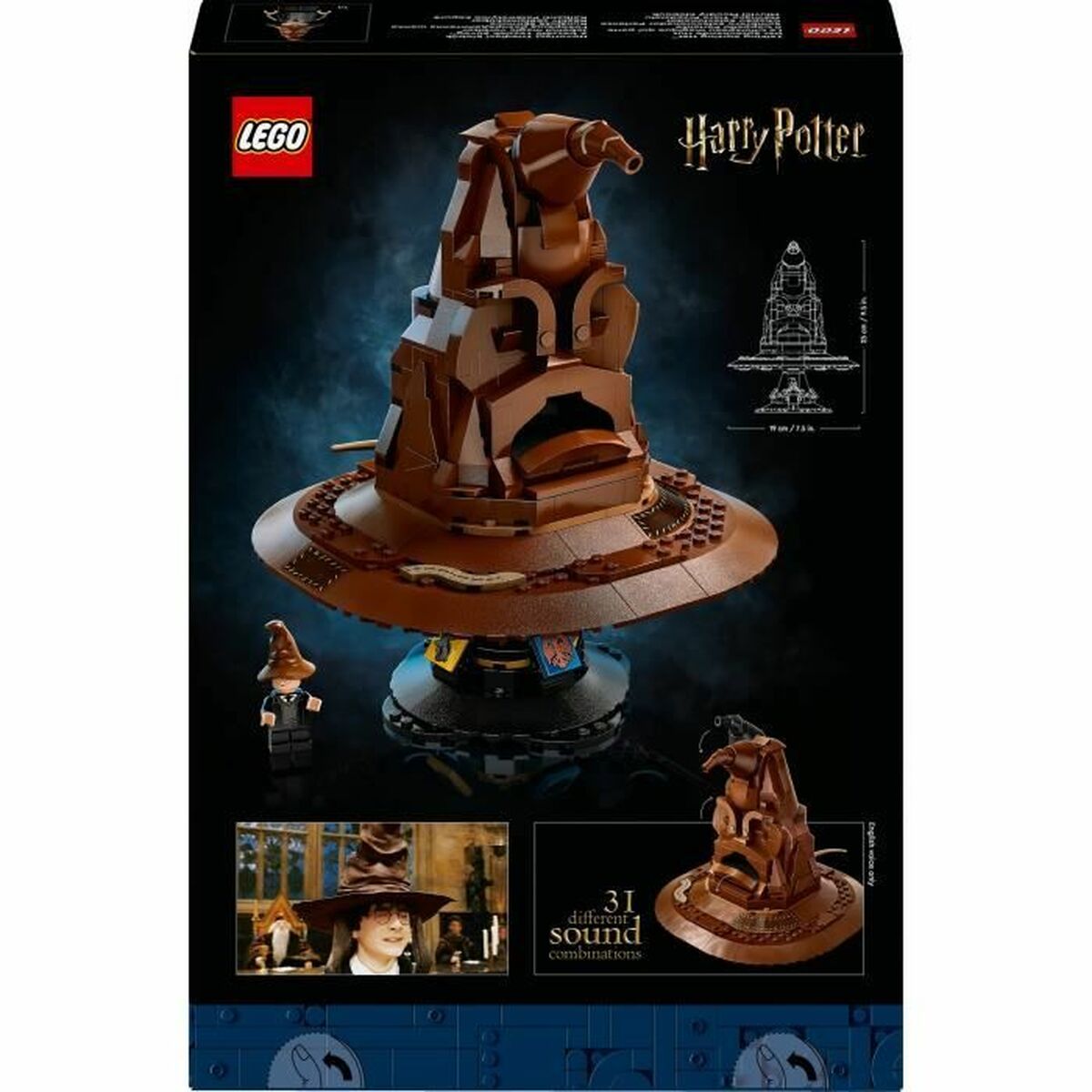 Construction set Lego Harry Potter 76429 The Sorting Hat that Talks Multicolour Construction set Lego Harry Potter 76429 The Sorting Hat that Talks Multicolour