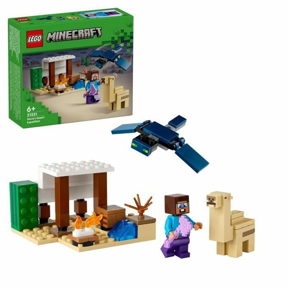 Construction set Lego 21251 Minecraft : Steves Desert Expedition Multicolour