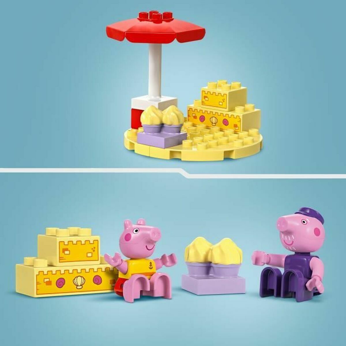 Construction set Lego Peppa Pig’s Boat Trip Multicolour