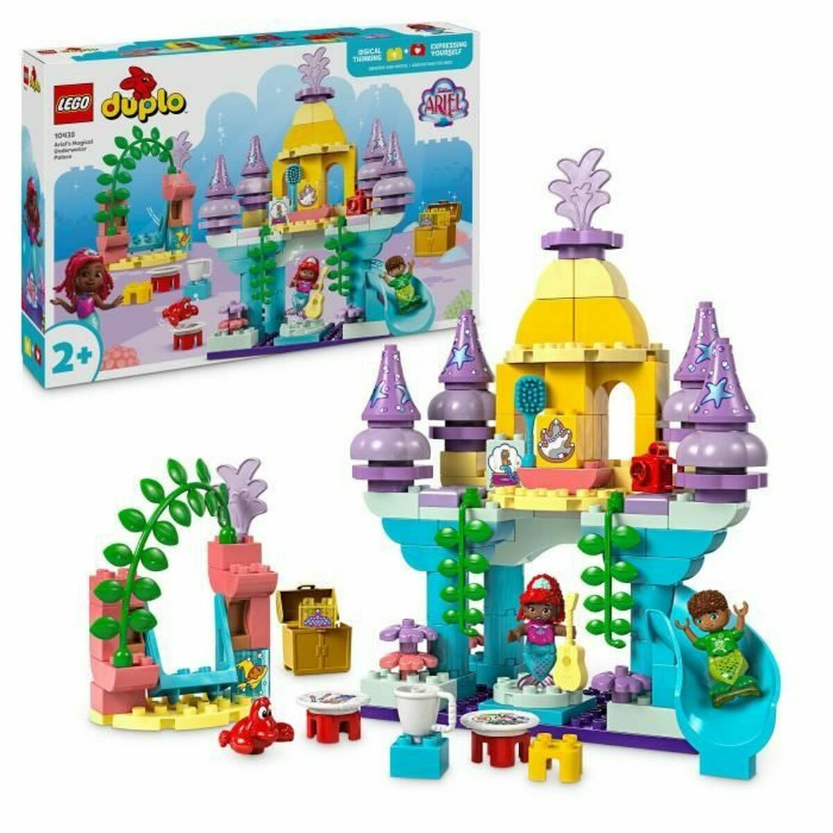 Construction set Lego Disney 10435 Ariel’s Magical Underwater Palace Multicolour 116 Pieces Construction set Lego Disney 10435 Ariel’s Magical Underwater Palace Multicolour 116 Pieces