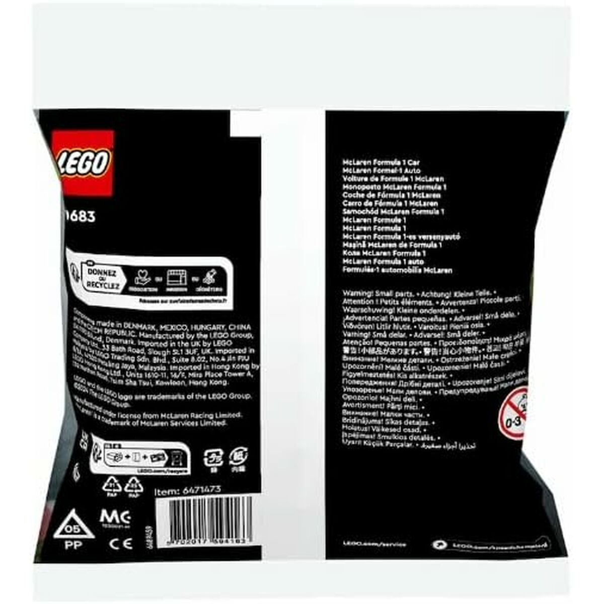 Construction set Lego 30683 58 Pieces