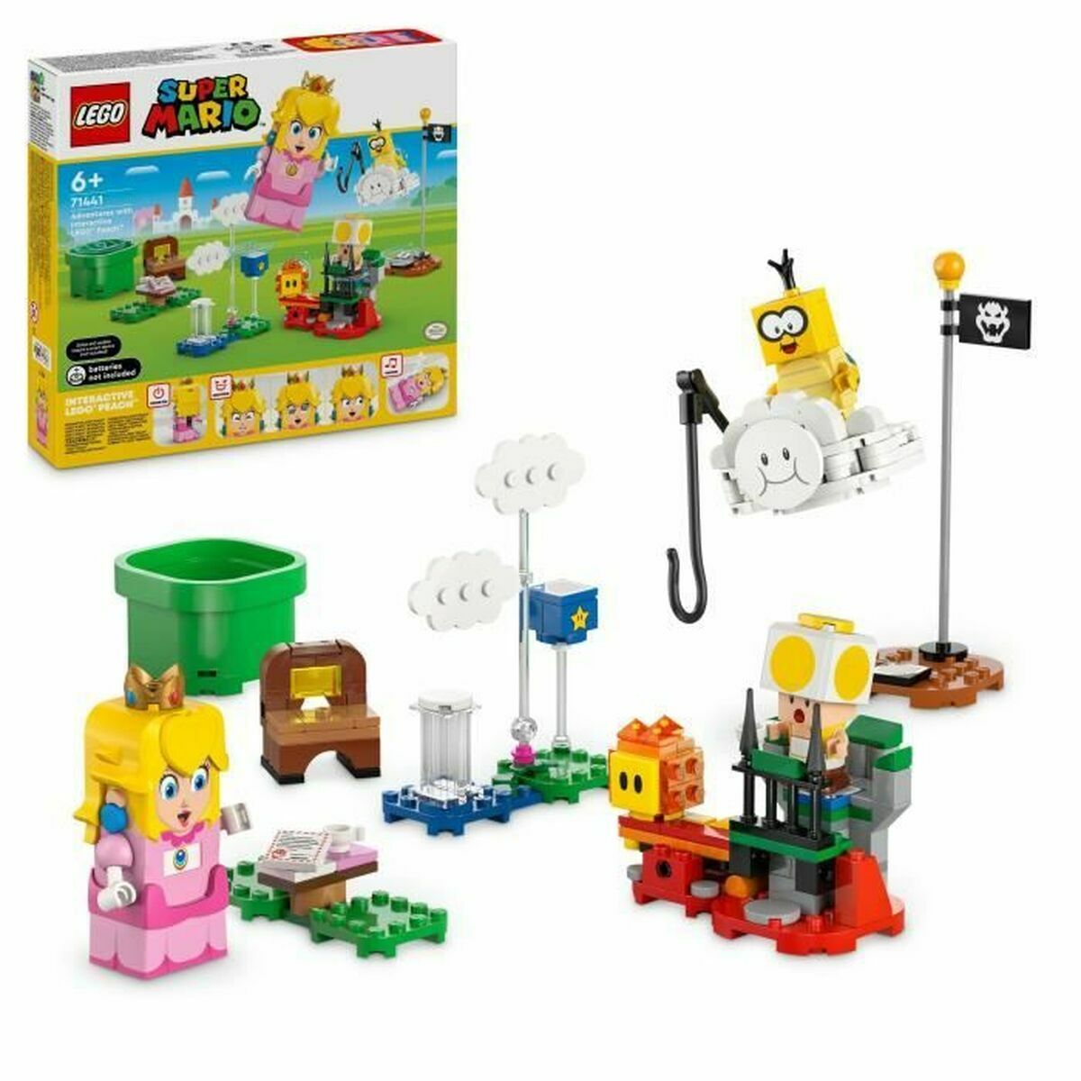 Construction set Lego 71441 LEGO Peach’s Adventures Interactive Princess Toy Multicolour Construction set Lego 71441 LEGO Peach’s Adventures Interactive Princess Toy Multicolour