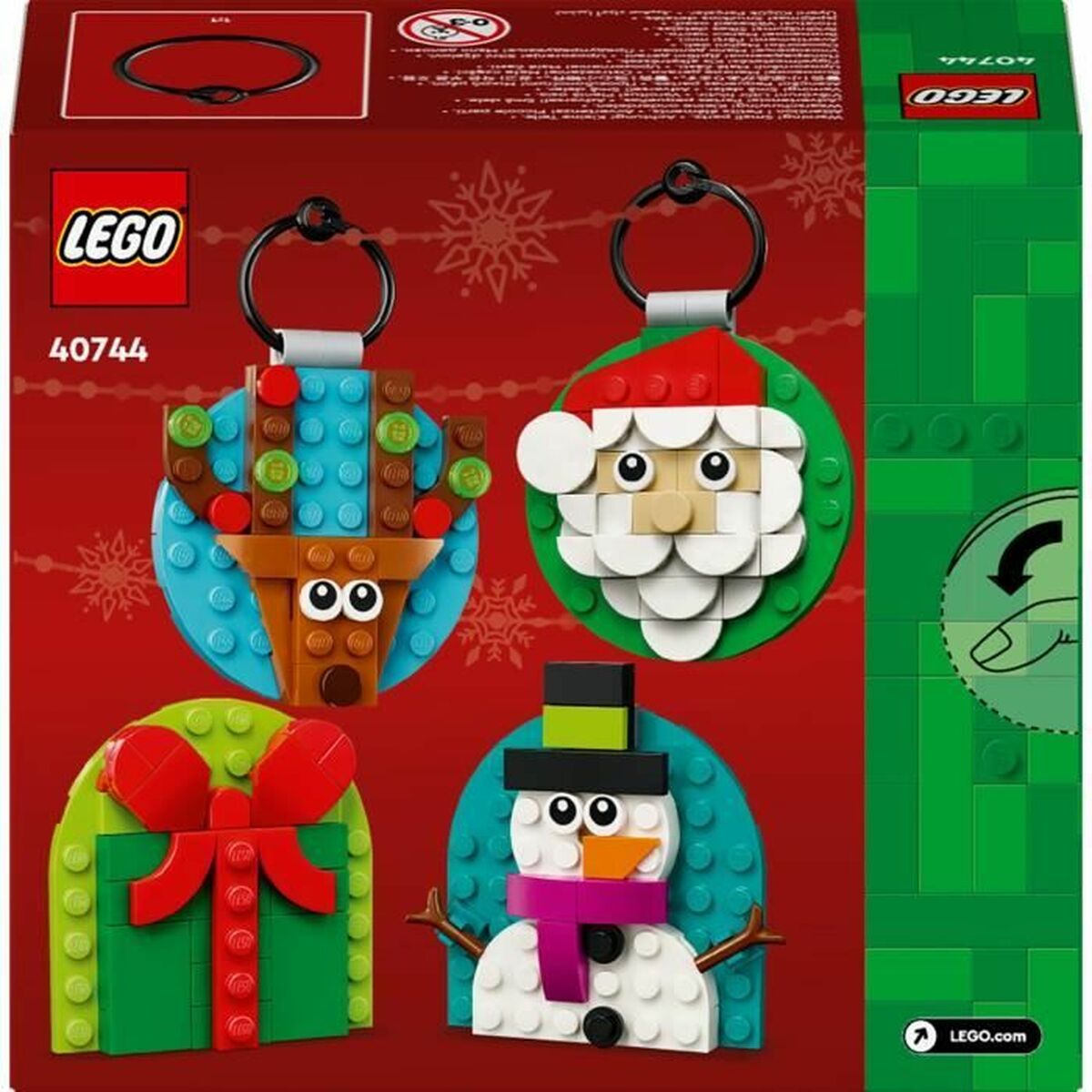 Building Blocks Game Lego Christmas 40744 153 piezas