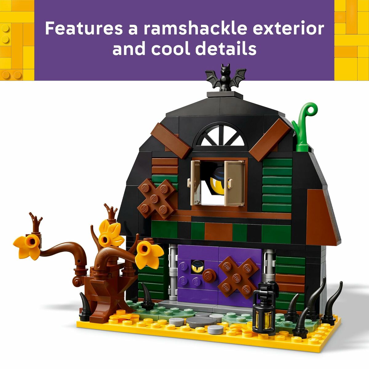 Construction set Lego 40721 Halloween Barn 205 Pieces