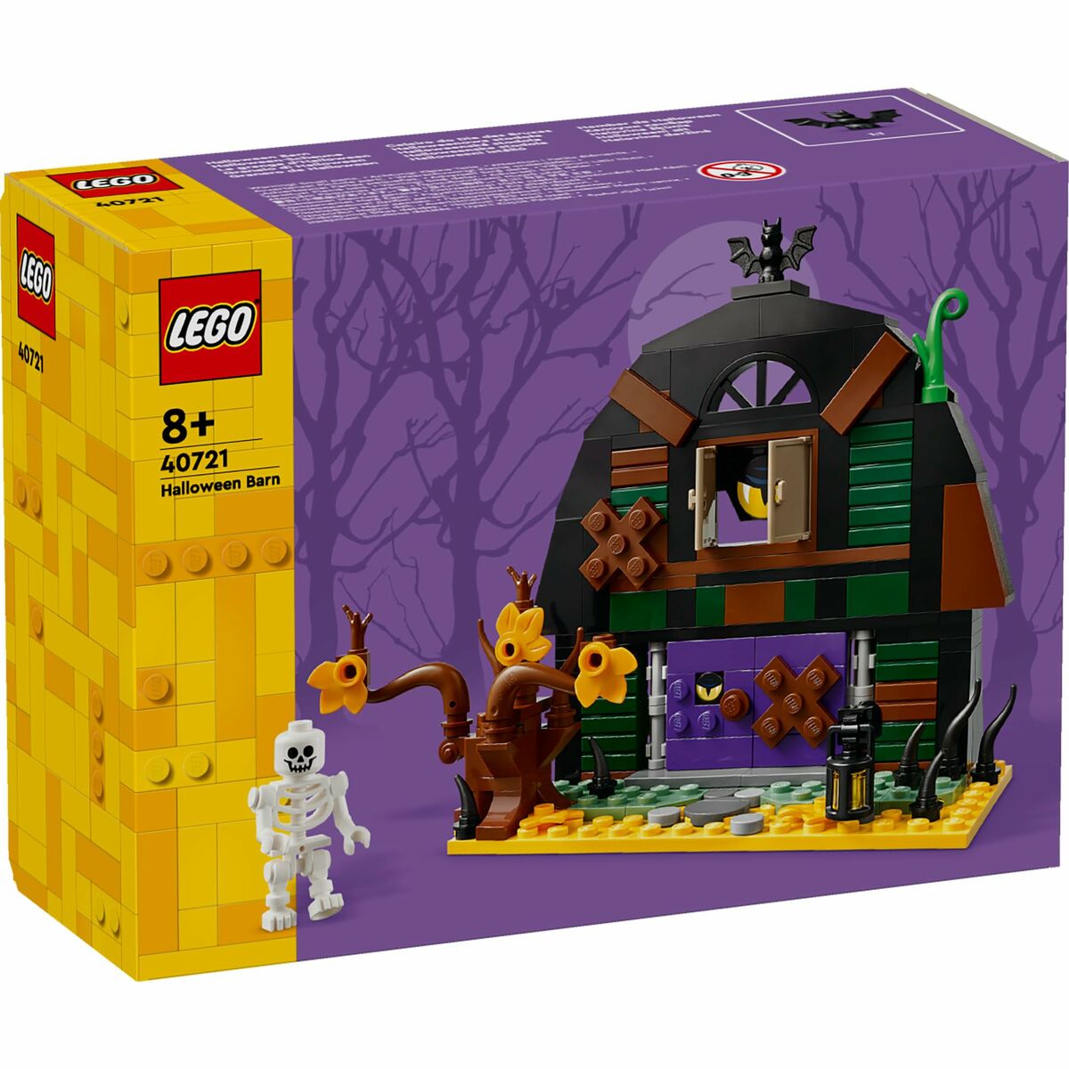 Construction set Lego 40721 Halloween Barn 205 Pieces