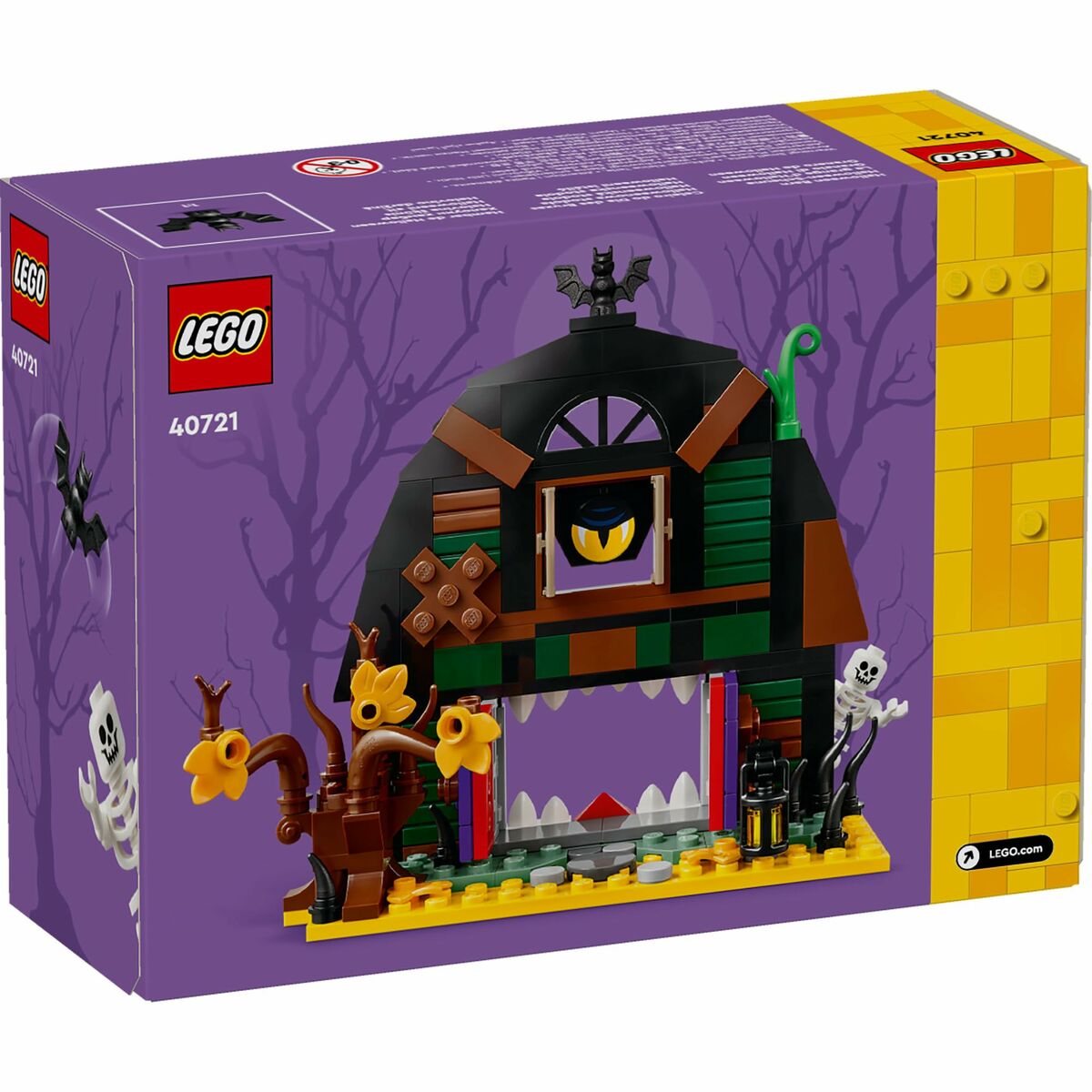 Construction set Lego 40721 Halloween Barn 205 Pieces