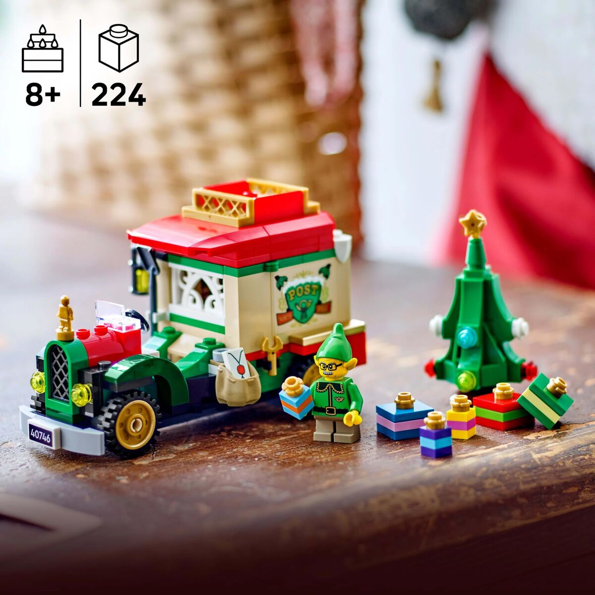 Construction set Lego 40746 Santa’s Delivery Truck 224 Pieces