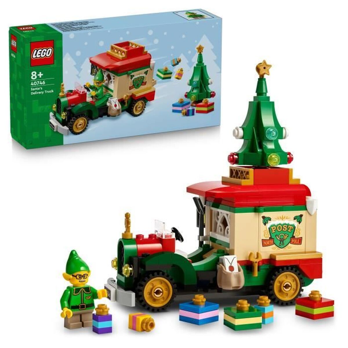 Construction set Lego 40746 Santa’s Delivery Truck 224 Pieces Construction set Lego 40746 Santa’s Delivery Truck 224 Pieces